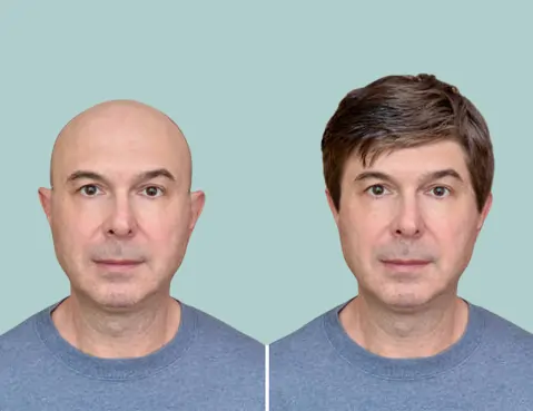 Alopecia patient hair wig.webp